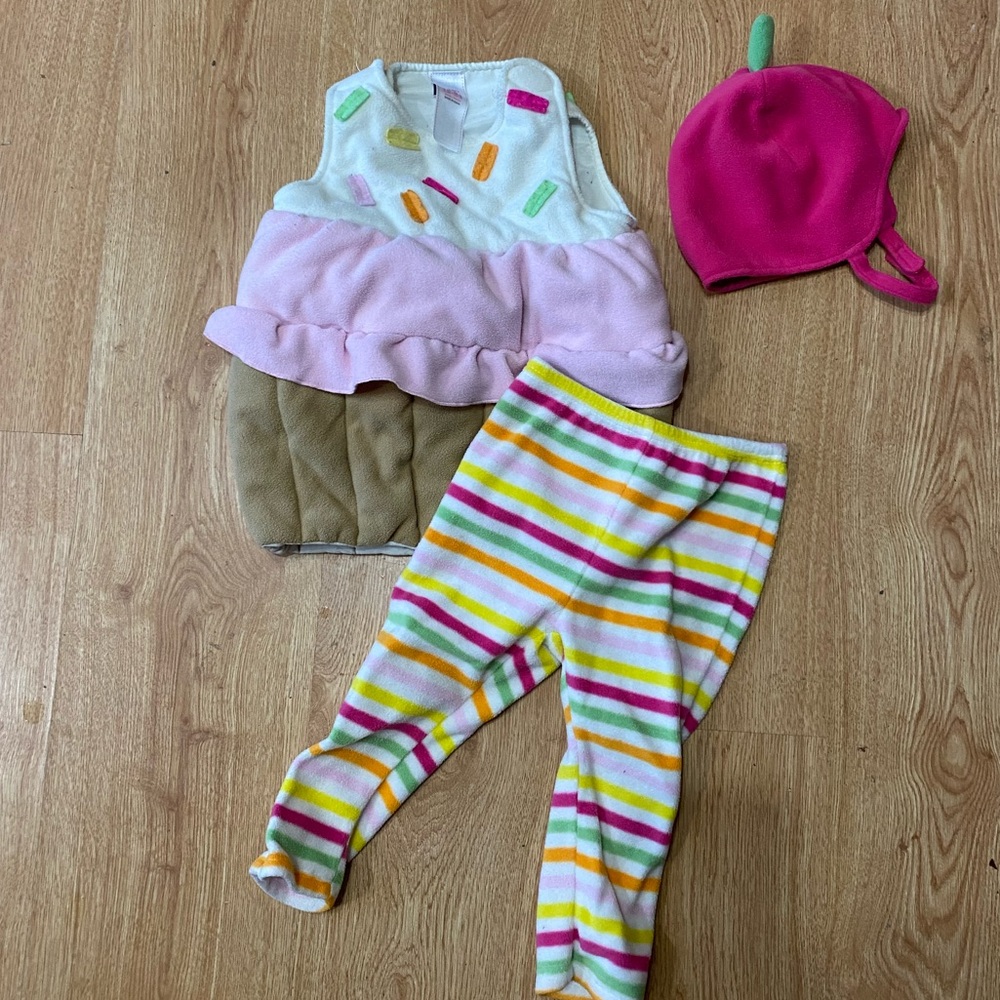 💙3/15 Colorful cup cake Costume Set